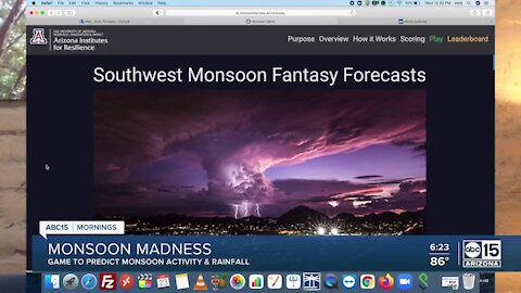 UArizona researchers develop fantasy sports-style game aimed to predict Monsoon 2021 rainfall