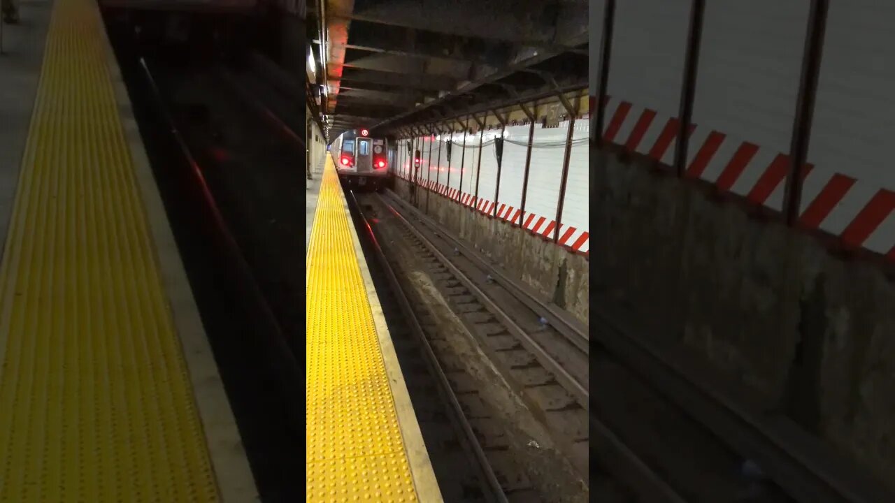 West 57th St subway platform. October 22, 2023.