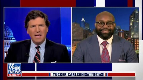 Pastor John Amanchukwu speaking with Tucker Carlson