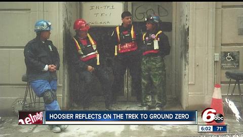 Former Indiana Task Force One details trip to New York following 9/11 attack