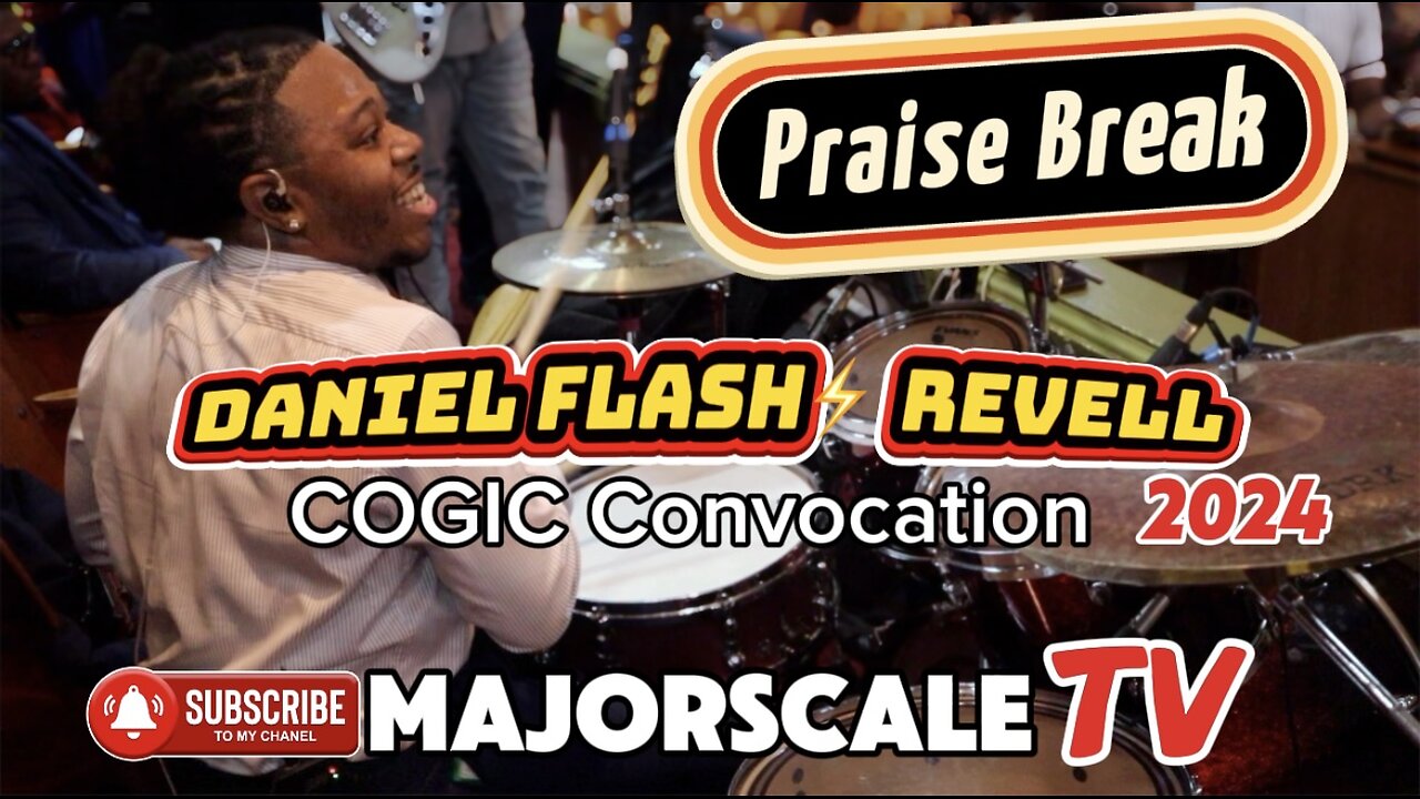 "Daniel Flash Revell" Thursday Night Cogic Convocation #praisebreak 2024 👏🏾🥁🎶🎵🎹