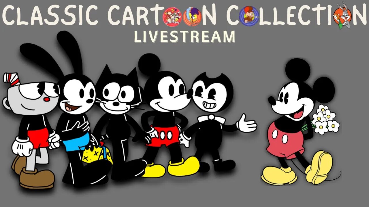 Classic Cartoons Live - Old Cartoons 1940-1960 [Casper, Bugs Bunny, Disney, Warner Brothers]