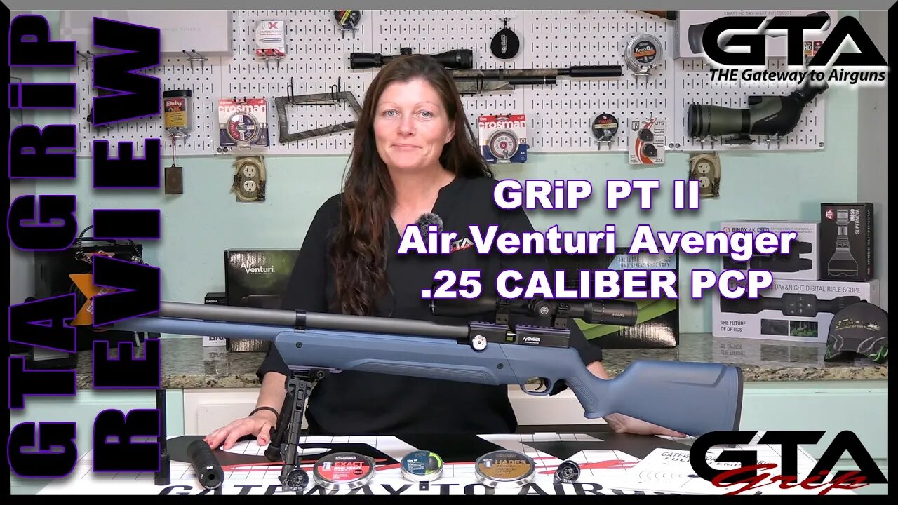 Air Venturi Avenger .25 GRiP PT II - PYRAMYD AIR’S BUILD YOUR OWN - Gateway to Airguns Review