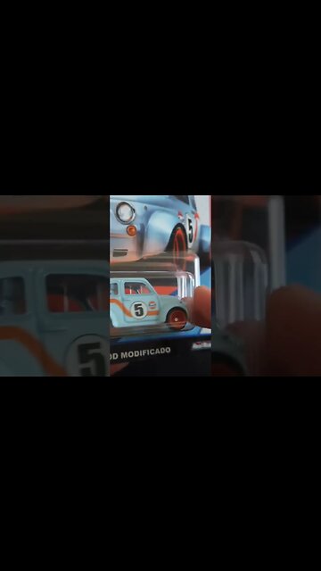 miniatura Fiat 500 Gulf Oil hot wheels #hotwheels #gulfoil #gulf