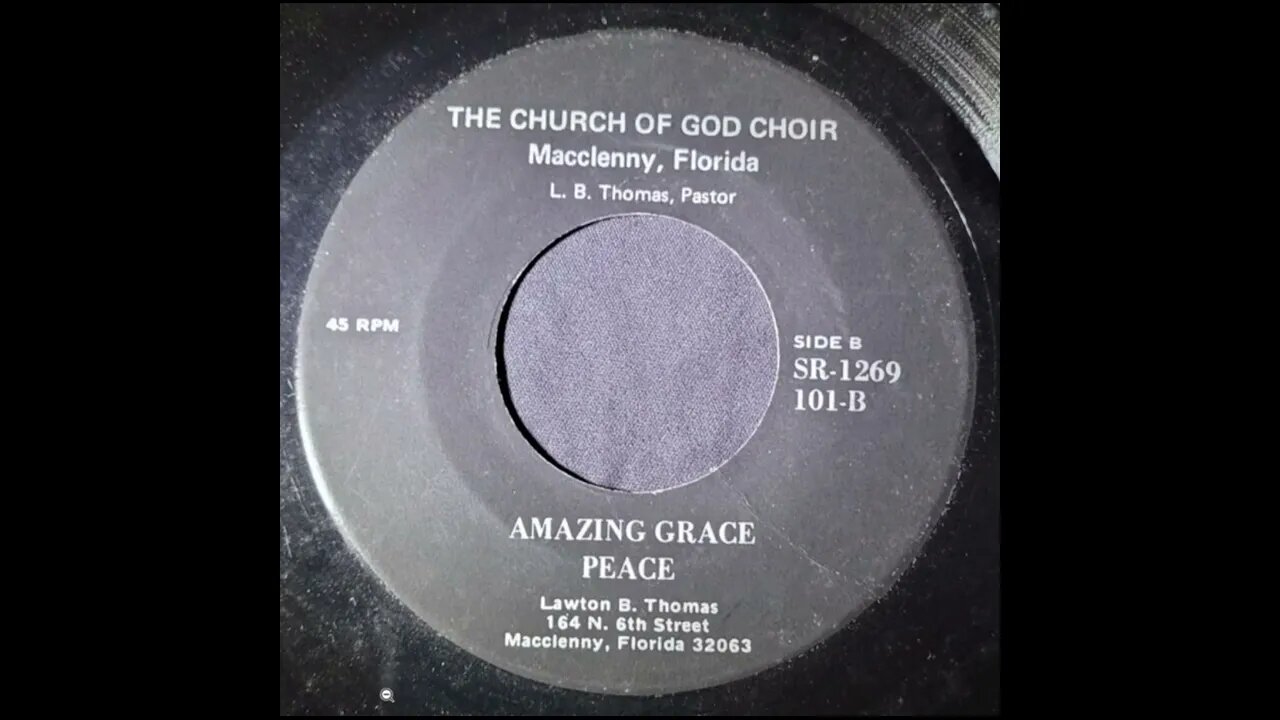 The Church of God Choir and L. B. Thomas