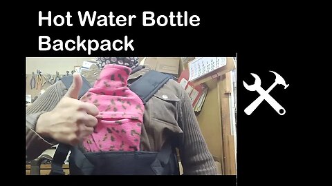 hot water bottle backpack