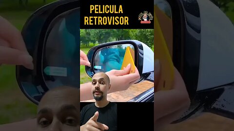 PELÍCULA DE RETROVISOR!! #shorts