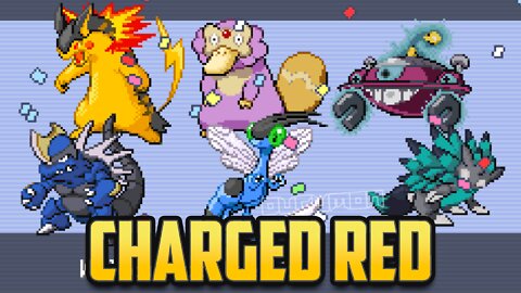 Pokemon Charged Red - New GBA Hack ROM with 150 fused Pokemon, Fairy Type and Moves, New Maps