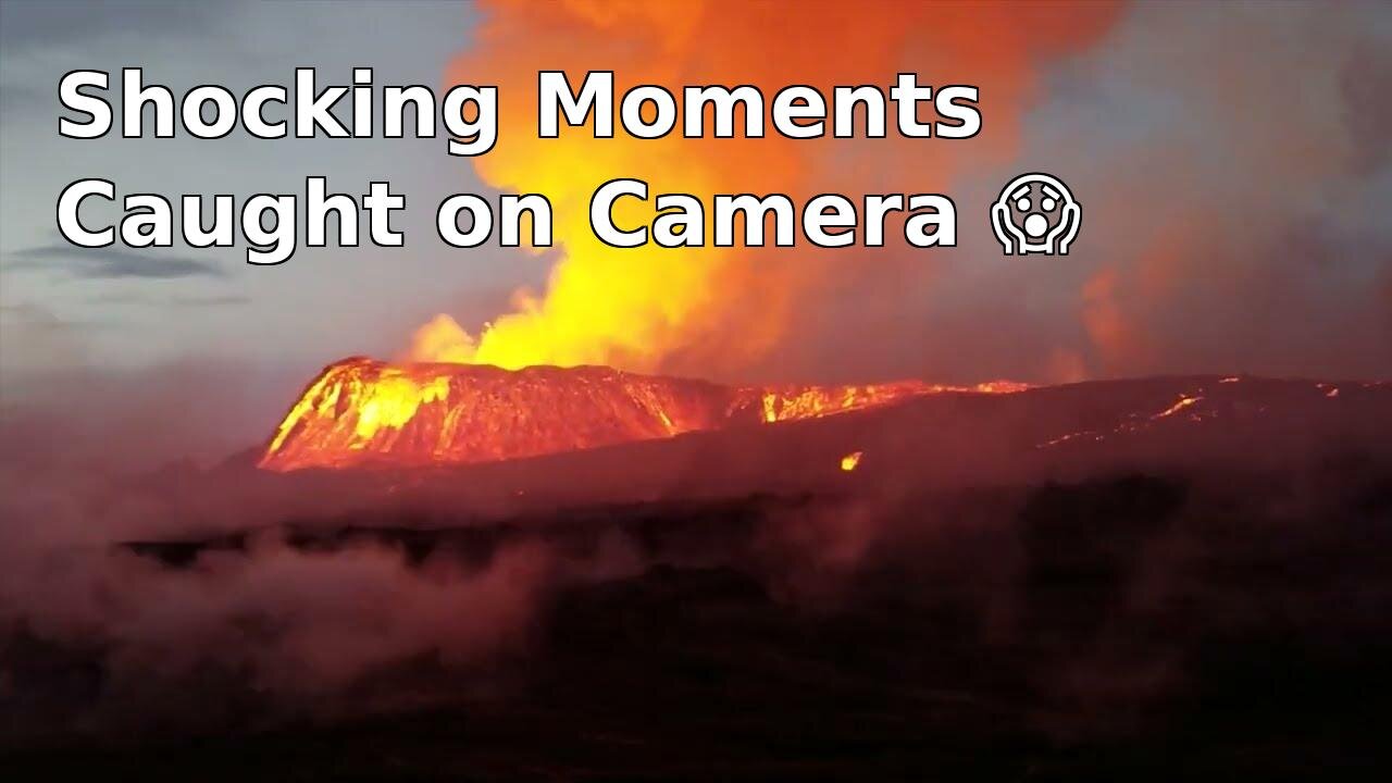 Shocking Moments Caught on Camera 😱