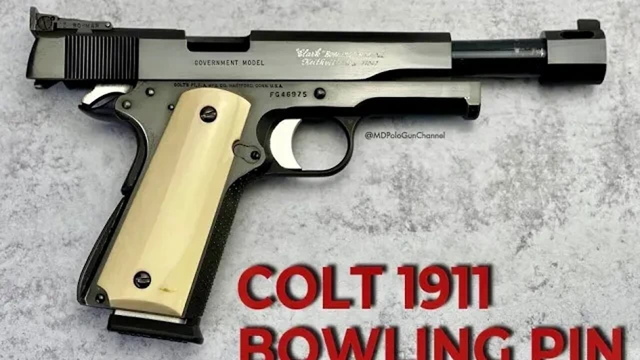 Colt 1911 Bowling Pin Model by Jim Clark