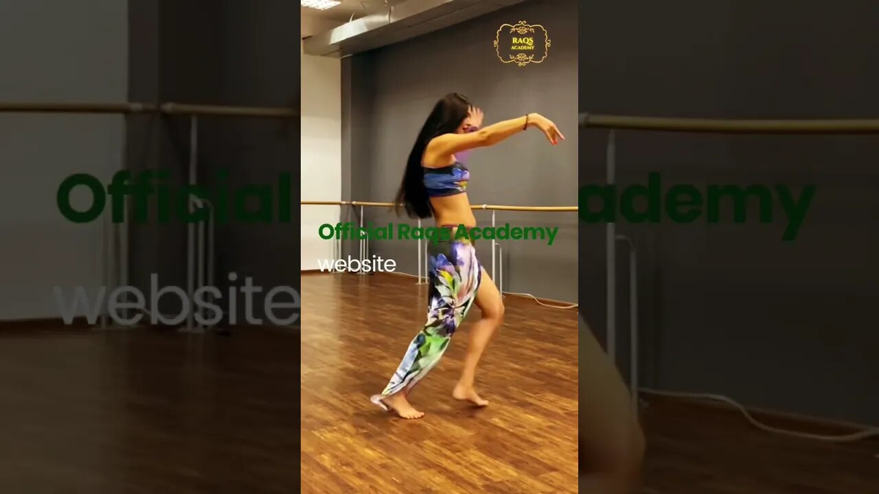 Learn Khaleegy Choreo with Valeriia Bakurova #raqsacademy #shorts