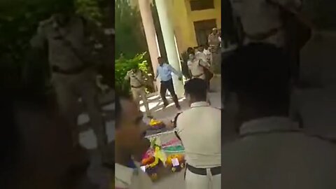 Police Dance at Bathukamma celebrations🙏👏👏👏👏