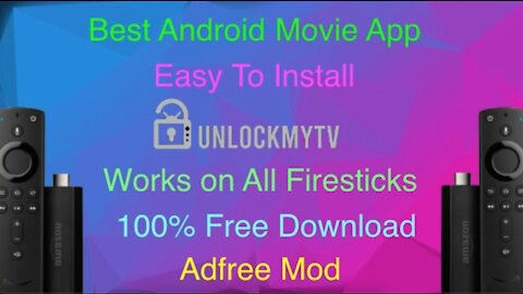 Unlock My Tv Android App: How To Install in Firestick v2.1.6 UPDATE