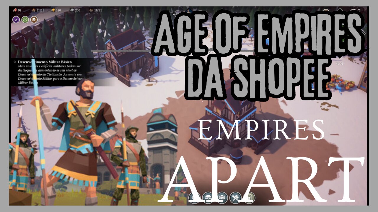 Age Of Empires Xing Ling | EMPIRES APART | Conquistando territórios com muita estratégia