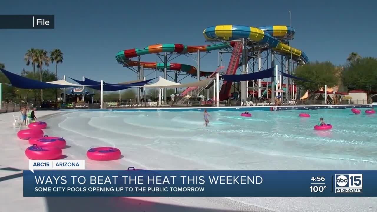 Some city pools opening to the public for Memorial Day weekend