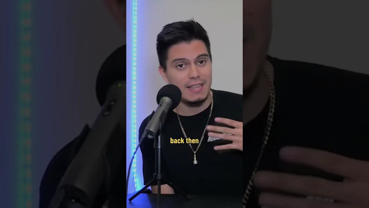 Making Content Back Then VS Now #shorts
