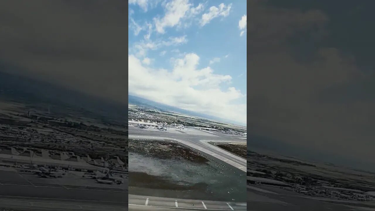 taking off #kona #airport #koa