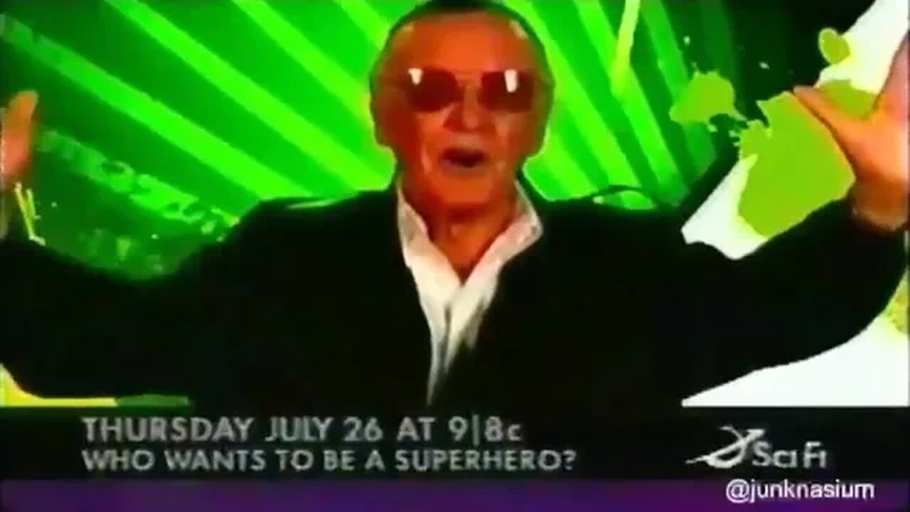 Lost Stan Lee "Who Wants To Be a Superhero" Commercial Sci-Fi Channel (2007) Lost Media [Season 2]