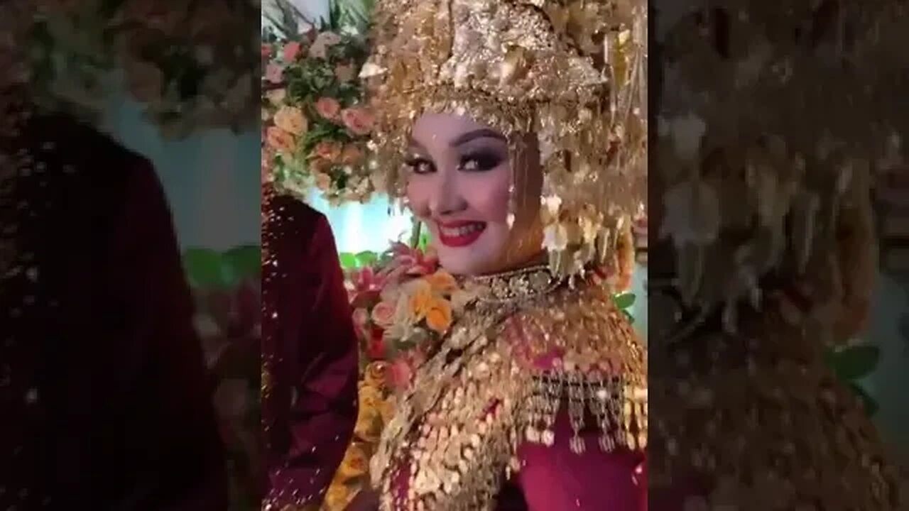 Cantik Banget Pengantin Palembang Modifikasi ini #shorts #short #shortvideo