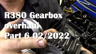 R380 suffix L overhaul Part 6 Stripping the mainshaft and assembling synchros