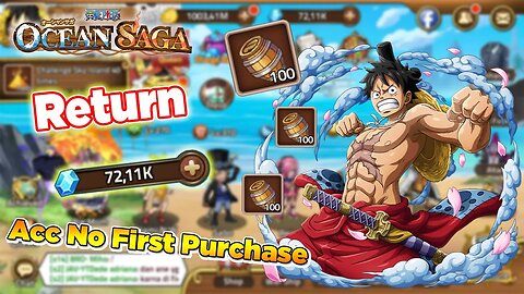 Return Ocean Saga With Acc No First Purchase - Epic Treasure