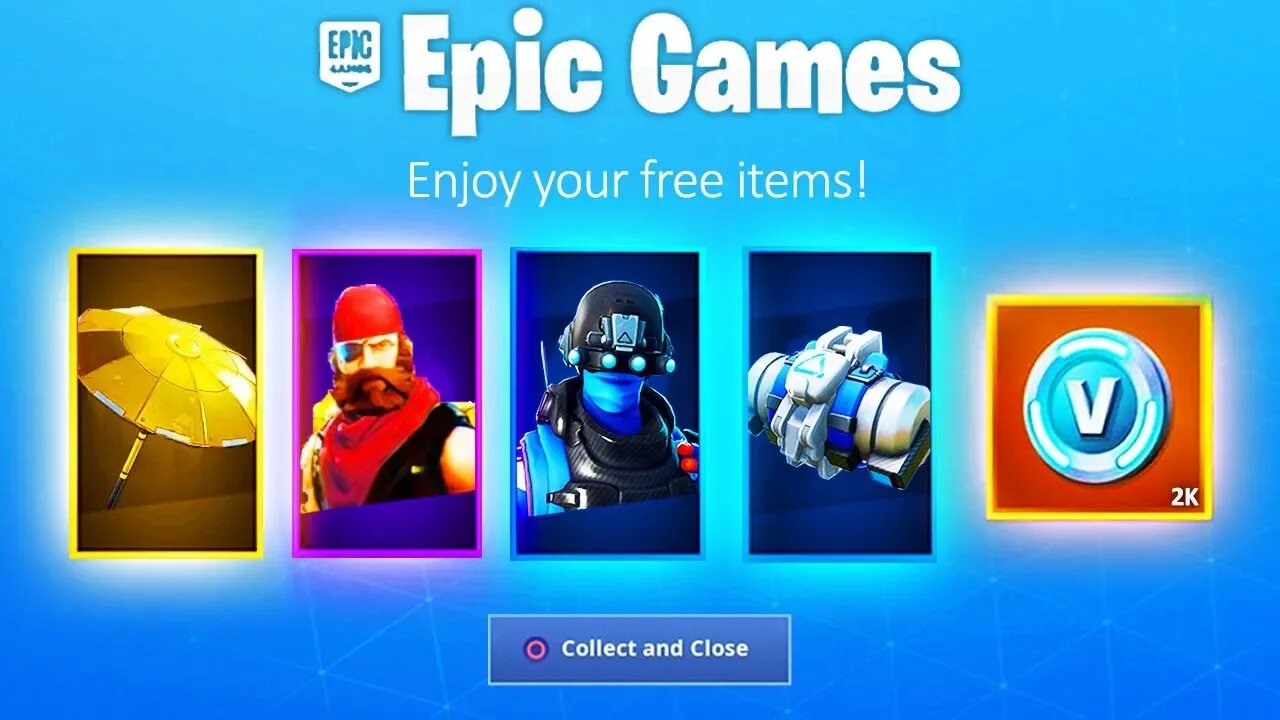 FREE ITEMS ARE NOW IN FORTNITE