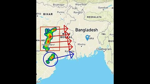আবহাওয়া:: দেশের অনেকটাই কাছে চলে এসেছে বৃষ্টিবলয়,,, এটি সন্ধার পর কালবৈশাখী রূপ ধারণ করতে পারে।।।