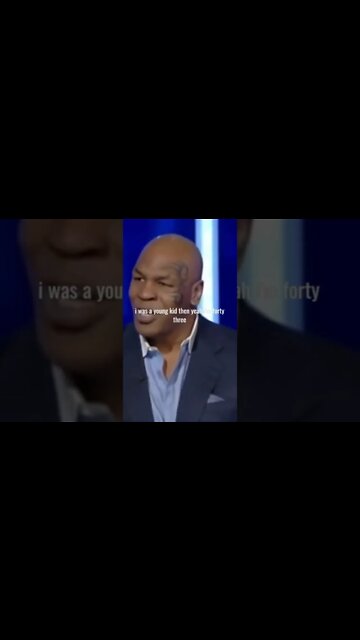 I was a 🌱 young KID 🌱 Then.. Mike Tyson