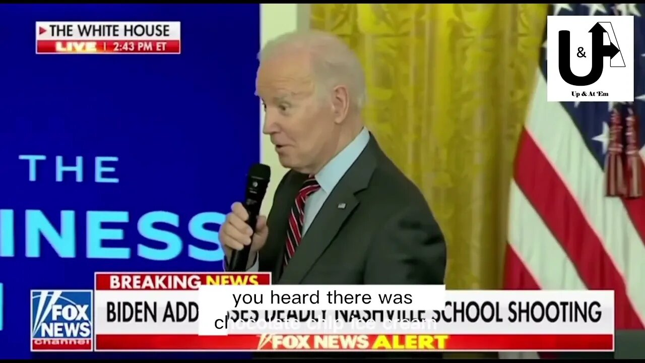 How Joe Biden Addressed The Media Regarding A Mass School Shooting 🤡