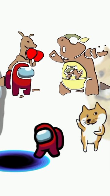 Among us funny imposter choice #shorts #music #amongus