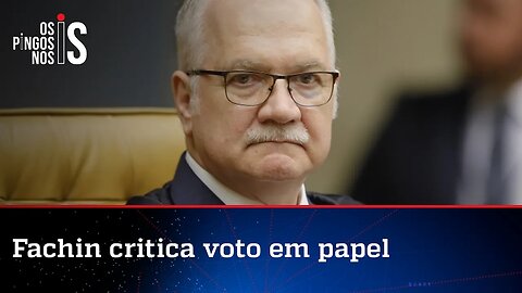 Em novo discurso, Fachin volta a fazer provocações a Bolsonaro