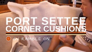 SV Ramble On | Port Settee Cushions