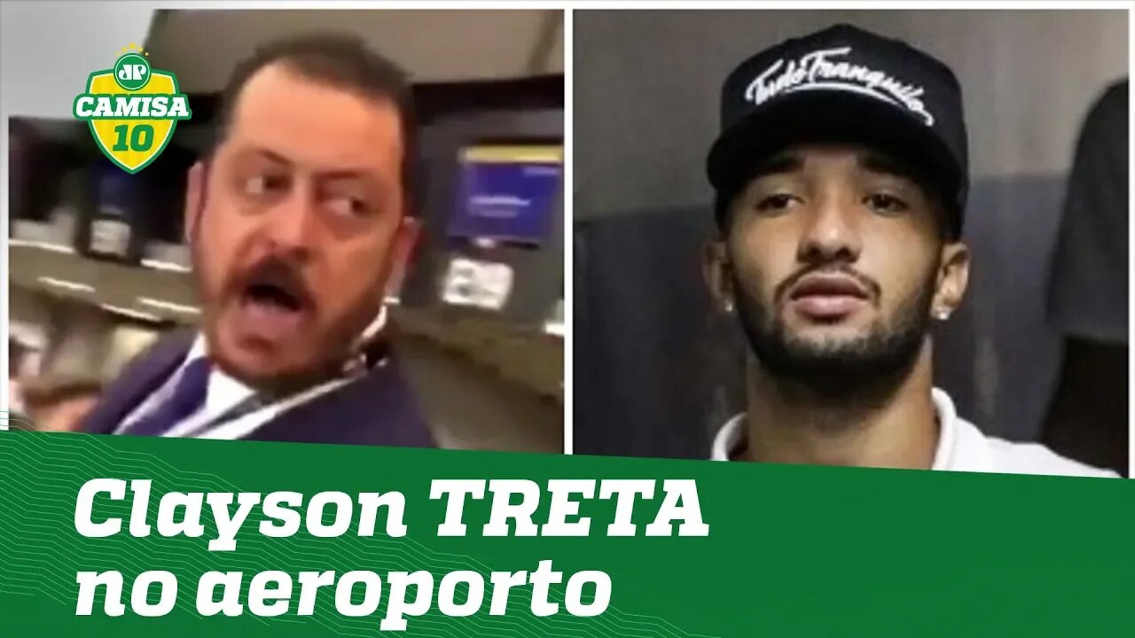 Jogador do Corinthians TRETA no aeroporto! ENTENDA!