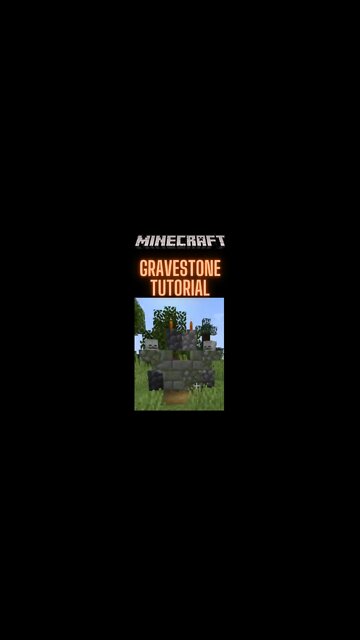 Minecraft: Simple Gravestone