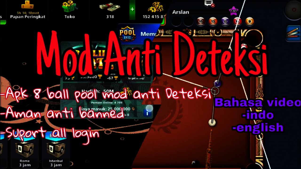 8 Ball Pool Mod Anti Proteck v5.6.1