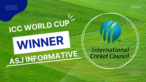 Icc worldcup winner