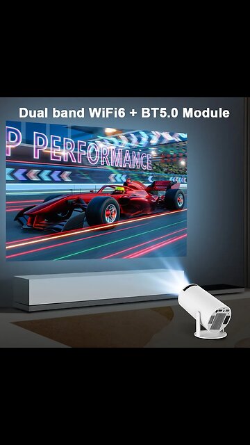 Magcubic Projector Hy300 4K Android 11 Dual Wifi6 200 ANSI Allwinner H713 BT5.0 1080P 1280*720P