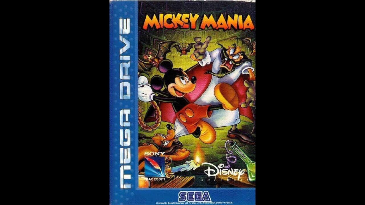 Mickey Mania Sega Mega Drive Genesis Review