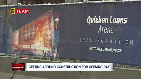 Here's what you should know about the construction around the Q for Indians' Home Opener