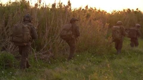 U.S. Marines with 3d Reconnaissance Battalion, 3d Marine Division Castaway Day 2