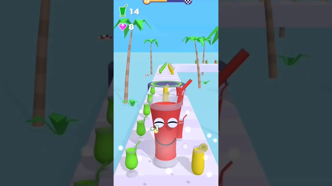 Juice run #shorts #satisfying #mobilegame @dailyclips892