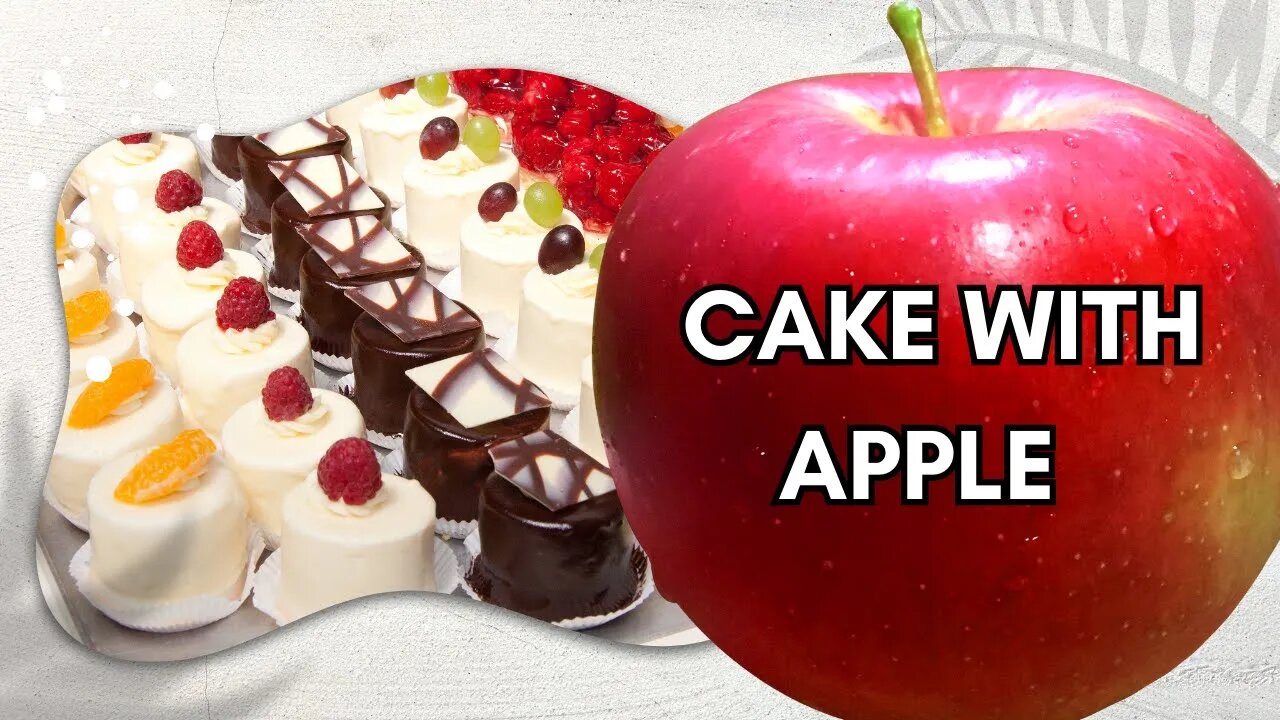 how to make apples cake || Apple cake #fruitcake #apple #applecakes