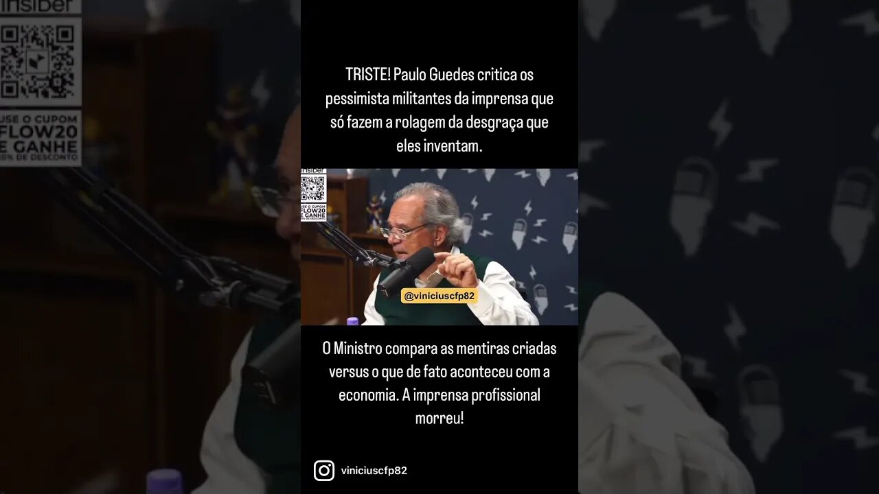 Paulo Guedes sobre a dívida / PIB