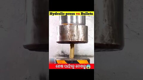 which country bullets will survive in hydrolic pressure😖😖#odia#gapa#shorts#youtubeshorts