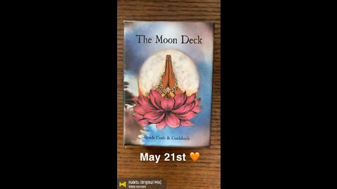 May 21st oracle card: habits