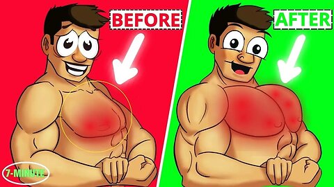 Top 6 Beginner Exercises to Reduce Chest Fat & Man Boobs in 1 Week!🔥✅ December Workout Challenge!🏆