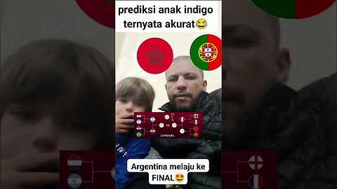 ketika anak indigo memprediksi piala dunia #shorts #argentina #messi