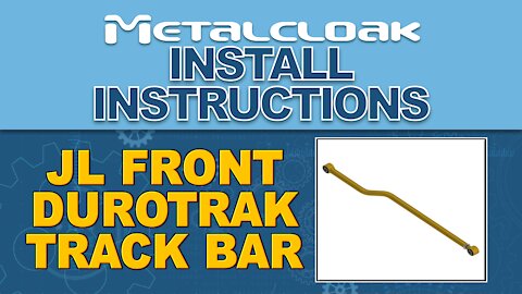 How to Install: JL Front Track Bar