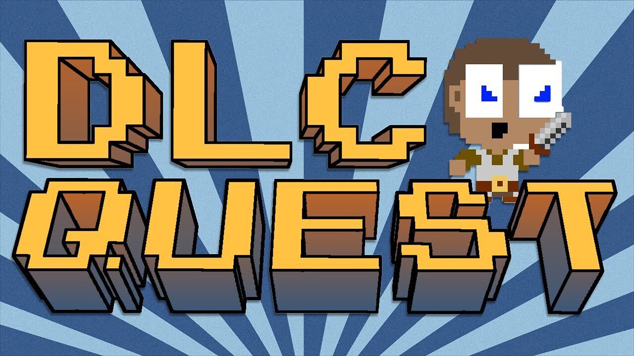 DLC Quest | Making Fun of Microtransactions - Complete Playthrough + Live Freemium or Die