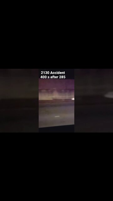 October 14, 2022 Accident on 400 Southbound Just Past 285 North of Atlanta